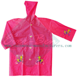 PVC waterproof coat for kids-toddler rain jacket manufacturer-womens plastic raincoats